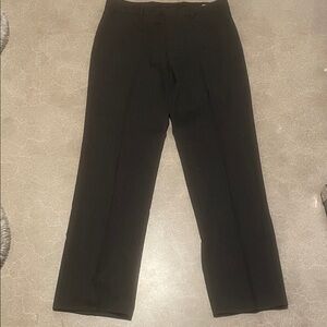 Express Design Studio Charcoal Pinstripe Trousers